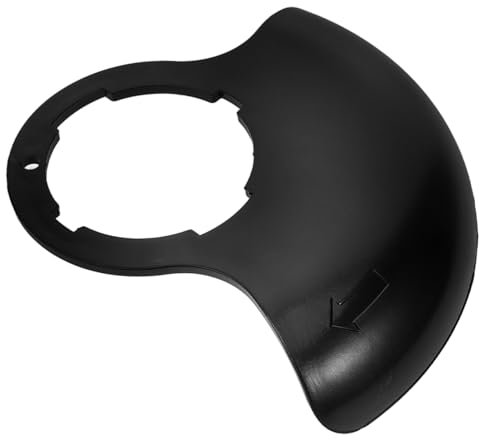 KONTONTY Protector de Césped para Desbrozadora Sin Cable Accesorio de Deflector de Hierba Eficaz para Color Negro