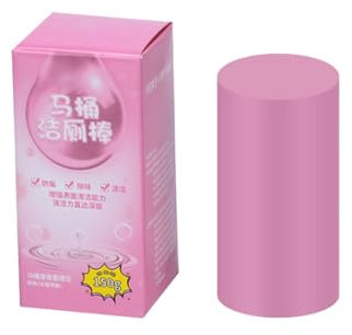 Automatic Toilet Bowl Cleaner Tablets, Toilet Bowl Cleaner, Toilet Fresheners Deodorizing & Descaling, Toilet Cleaner for Cistern Prevents Limescale (1, Pink)