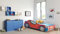 KOBI Lit Enfant Spider Bat Car | Multicolore | Thème Spiderman Batman Super-héros | Lit Enfants Garcon Fille | avec Sommie (Spider, 140x70)