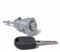 Serrure Hayon Arriere pour VW pour Golf 4 Iv pour Mk4 pour Bora A6 pour Polo 1997-2009 604837167 604837168 Clé Cylindre De Serrure De Porte Serrure De Coffre Arrière(Droite)