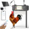 Automatische Hühnerstall-Tür mit Solarpanel, WLAN-App-Steuerung, LCD-Display, Fernbedienung, Zeitschaltuhr
