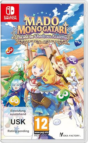 MADO MONOGATARI: Fia and the Wondrous Academy (Nintendo Switch)