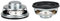 Laikoutd Altavoces Auditivos Dinámicos 40 Mm Bocina con Imanes Internos Robustos 4ohm 3w para Altavoces Internos Sonido Auditivo