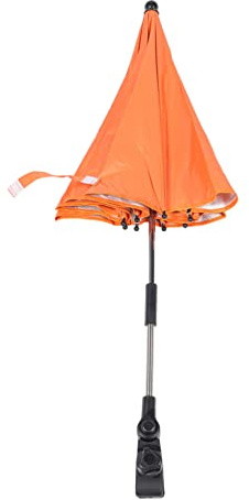 BESPORTBLE Parasol para Cochecito de Desmontable con Protección Uv Upf Clip para Sillas de Paseo y Carros Protección Solar para Exteriores y Playa