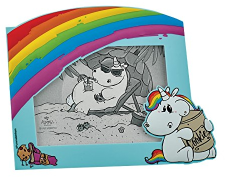 Bullyland Bilderrahmen Pummel mit Keksdose, Plastik, Mehrfarbig, 15 x 10 x 10 cm