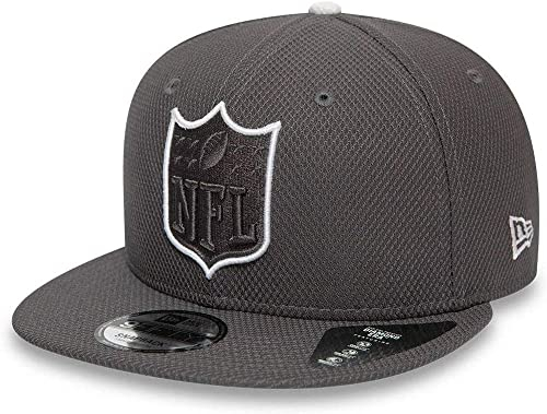 New Era 9Fifty Snapback Cap - Outline NFL Shield grau - M/L