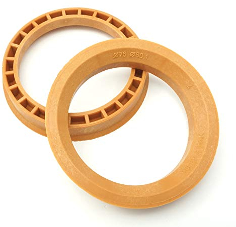 RONAL 1x Zentrierring 76,0-60,1/76 auf 60,1 Orange kompatibel mit Renault