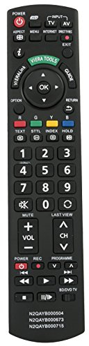 VINABTY N2QAYB000504 N2QAYB000673 N2QAYB000715 Fernbedienung für Panasonic TX-P65STW50 TX-P65VT50E TX-P65VT50T TX-PR42GT50 TX-P65ST50Y TX-P65VT50B TX-P65VT50J TX-P65VT50Y TX-PR50GT50 TX-PR50VT50 TV
