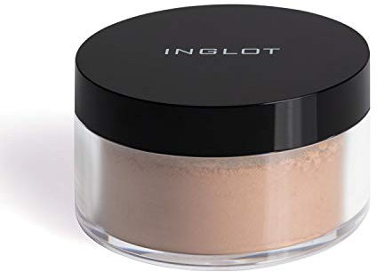 Inglot Loose Powder, Bietet Hohe Deckkraft, Ideal für Alle Hauttypen, Erzeugt Foundation mit Ausgezeichneter Haftung, Mattes Finish, Perfektes Make-up Vegan, 23 g : 04
