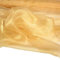 TOLKO 1m Organza Stoffe zum Nähen Meterware | Hauch Zart, Fein, Durchsichtig | zum Dekorieren Basteln 145cm breit | leichter Glanz Stoff für Gardine Vorhänge Tischdecken Deko Schals (Gold)