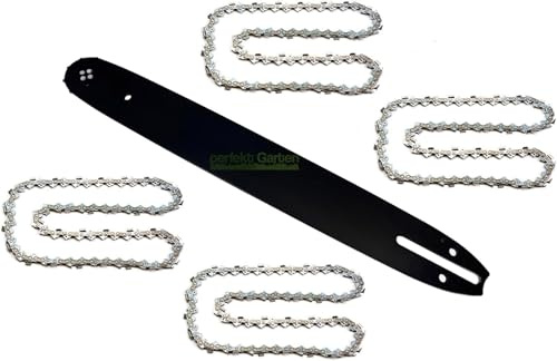 38cm (15); 1,5mm; 0,325; 64TG Set kompatibel mit Hurricane Black & Decker Hitachi Kettensäge