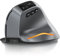 TRELC Mouse Wireless Ergonomico Verticale con Schermo OLED, Mouse Silenzioso Ricaricabile per Connessione 2 Dispositivi (BT+2.4GHz), 3200 DPI, 8 Tasti per Windows/PC/Desktop/Laptop/Tablet (Grigio)