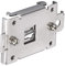1PCS 35mm DIN-Schienen-Festkörper-Relais Klemme mit 2 Befestigungs Schrauben, Din-Rail-Halterung, Din-Rail-Halterung, SuitableDIN-Schienen-Montage G-Clips, 35mm Din-Clip,