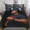 CIFEAR The Rock Bettwäsche 3D Dwayne Johnson Bettbezug Mikrofaser Bettwäsche Set Bettbezüge Mit Reißverschluss Kissenbezüge Double（200x200cm）