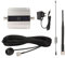 Amplificateur de Signal de Téléphone Portable, Home GSM DCS LTE B3 2G 3G 4G Amplificateur de Signal de Téléphone Portable, avec Antenne Intérieure Extérieure, Répéteur GSM pour (Prise UE)