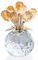 Ornalrist Crystal Gold Roses Flower Figurine with Vase, Glass Roses Bouquet Floral Collectible Gifts for Women Mum on Valentine's Day Golden Wedding Anniversary