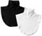 APOMOONS Faux Col Détachable Femme Hiver Demi faux col femme en Polyester Chaud Faux Collier Roulé Cache-Cou