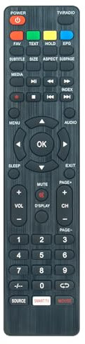 RM-C3411 RC159 Télécommande Rechange pour JVC JTC TV LT-24FD100 LT-32FD100 LT-32FD110 LT-24FD120 LT-24FD110