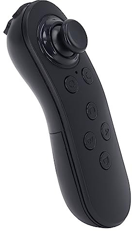 Telecomando VR, delicato tocco VR, telecomando VR, ampio raggio wireless, per interni (nero)