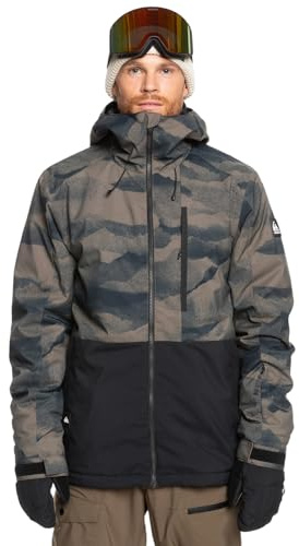 Quiksilver Herren Mission Printed Block Jk Jacket (1er Pack)