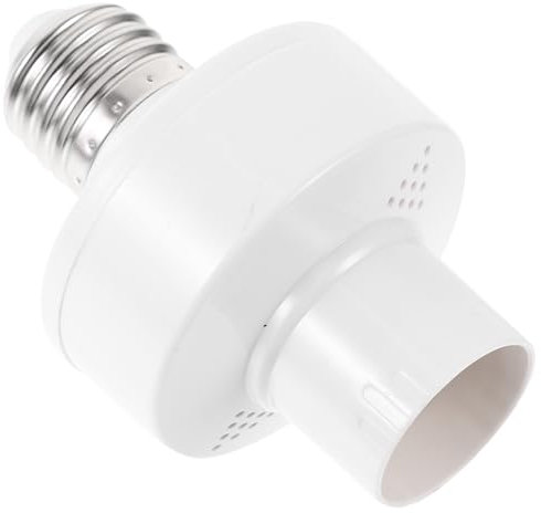 DOITOOL Smart Voice Control Lamp Holder E27 Screw Socket Direct Voice Switch Suitable for Corridor Bathroom Warehouse Random Style