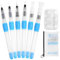 Kesote 6 Pcs Pinceau Aquarelle + Plaque Palette + Sac Portable, Pinceau Aquarelle Reserve d'eau