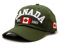 2024 – Kanada Baseball Cap Canada Day bestickt Ahornblatt-Flagge verstellbare Mütze extra große Mütze, AG, One size