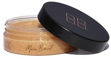 Marie Brocart Semari Körperpeeling & Körperbutter mit Bioglitter® Shimmer Effekt, 80g, Feuchtigkeitsspendend und Pflegend, Luxuriöser Goldschimmer, Natürliche Inhaltsstoffe (80 g)