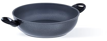 Barazzoni, Tegame con rivestimento in Ceramica, Alluminio, ø28cm, Manico Ergonomico, Adatta anche per Induzione, NO PFAS, Made in Italy