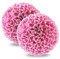 GIANTEX 2 Stück Buchsbaumkugel 28cm, Buchsbaum Kugel UV-beständig, Buchskugel künstliche Pflanze, Formschnittball Kunstbaum Kunstpflanze, dekorative Kugeln Kugelpflanzen Dekopflanze für Balkon Garten