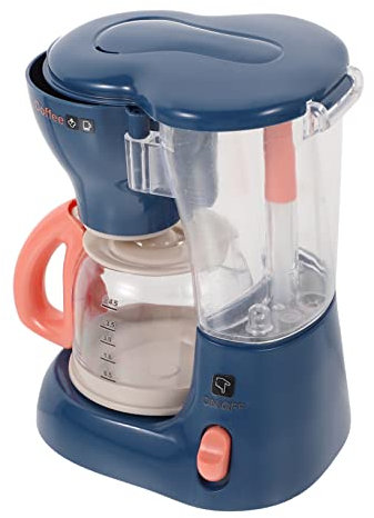 Toddmomy Cafetera De Juguete Eléctrica Herramienta De Cocina De Juguete Minicafetera De Simulación De Cumpleaños