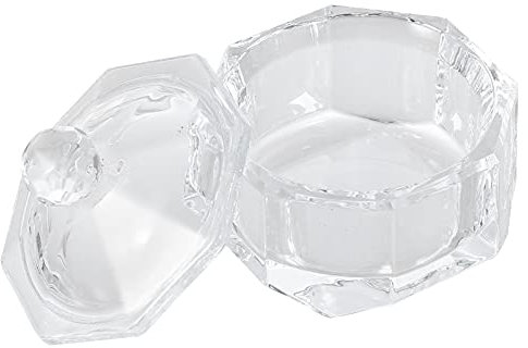 DONFAMDS Vidrio Tapa de Cristal Monómero Portátil y Práctico Herramienta Manicura Casa