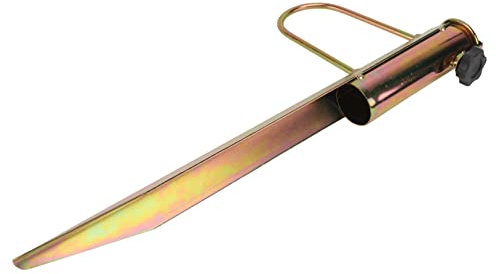 BESTonZON Support De Parasol De Plage en Fer, Porte-Parapluie Base Solide 25-32 Mm pour Ancrage Extérieur Sable Et Gazon, Plage Et Jardin