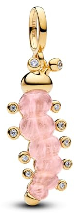 PANDORA Roze Rups Bedel 764489C01 Charm Anhänger