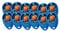 StarMark Triple Crown CLICKER Bewährte Hund welpe Haustier wissenschaftliche Ausbildung 12 Pack