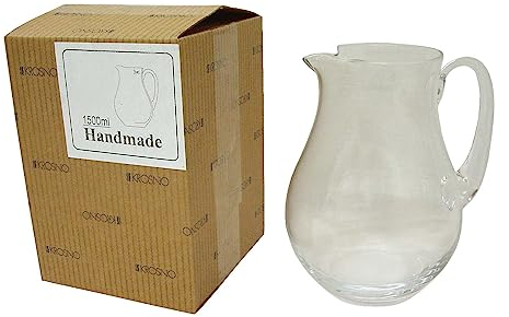 Dkristal Jarra Sangría, 1.5 L, Cristal, 11x11x23 cm