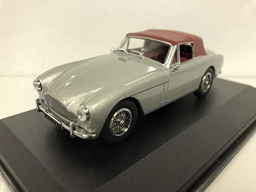 Oxford Diecast Aston Martin DB2 Mk3 DHC - Snow Shadow Grey