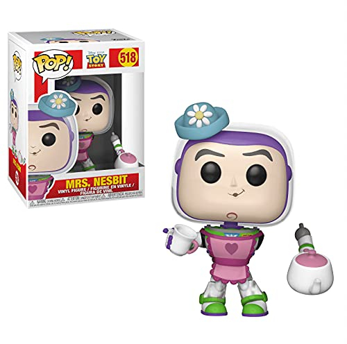 Funko POP! Disney Pixar Toy Story - Buzz Lightyear - Mrs. Nesbit - Buzz L'eclair - Figurine en Vinyle à Collectionner - Idée de Cadeau - Produits Officiels - Jouets pour les Enfants et Adultes