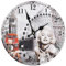 vidaXL Wanduhr Vintage Marilyn Monroe 30 cm Analog Uhr Küchenuhr Wohnzimmer