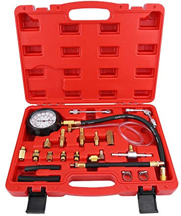 Fydun Medidor de Presión de Inyección de Combustible Probador Gasolina 90mm Bomba de Inyección de Combustible Herramienta de Diagnóstico TU-114