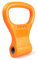 Kettlebell Grip Adjustable Portable Weight Travel Workout Equipment Gear for Gym Weights Bag, Crossfit WOD, Weightlifting, Bodybuilding, Lose Weight | Clamps to Dumbells | (Orange)