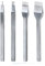 Shuny 4 Pcs Tenedores, Herramientas de Cuero, Herramientas del arte del metal del cuero del diamante, para Coser Cuero DIY Perforadoras Herramientas