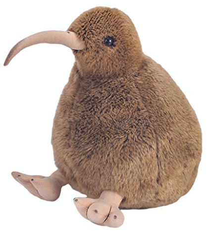 CUTICATE Stofftier Kiwi Vogel Kuscheltier Plüschtier für Erwachsene und Kinder - Braun, 28cm