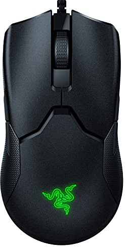 Razer Viper Ultralight Ambidextrous Wired Gaming Mouse: Fastest Mouse Switch in Gaming - 16,000 DPI Optical Sensor - Chroma RGB Lighting - 8 Programmable Buttons - Drag-Free Cord (Renewed)