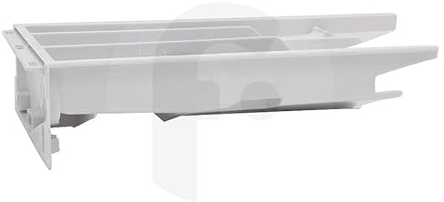 Electrolux Genuine Detergent Powder Dispenser Drawer, White Plastic Rectangular Washing Machine Accessory
