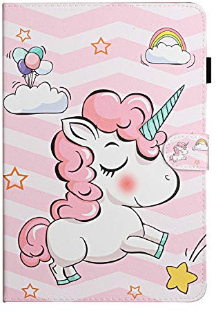 Custodia Universale Tablet 9-10.5 Pollici, Cover Portafoglio Stand Protettiva per Samsung Tab A 10.1, Huawei MediaPad T3 T5 10, Lenovo TB-X103F/Tab 4 10, iPad Air 10.5
