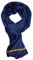UK_Stone Halstuch Herren 100% Seide Schal Vintage Pattern Seidenschal Herrenschal, (Vintage Blumen Pattern #3 Dunkelblau)