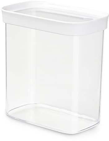 Tefal Optima Boîte de conservation pour aliments secs 1,6 L, Hygiénique, Empilable, Compatible lave-vaisselle, Sans BPA N1141110