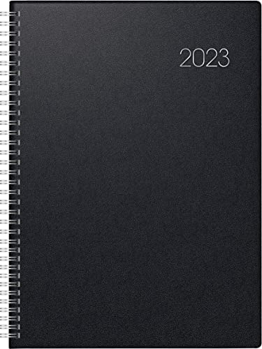 BRUNNEN Tageskalender Modell 787 2023 A4 schwarz