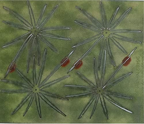 PLATZ MDL-13 Diorama Material Series Usine découpée au laser multi-usages, Ashi, grand, longueur de l'herbe 20 mm, matériau de loisirs